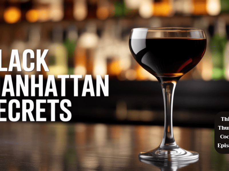 Elevate Your Home Bar: Black Manhattan&nbsp;Guide