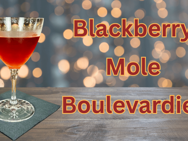 Boulevardier Twist: Blackberry &&nbsp;Chocolate