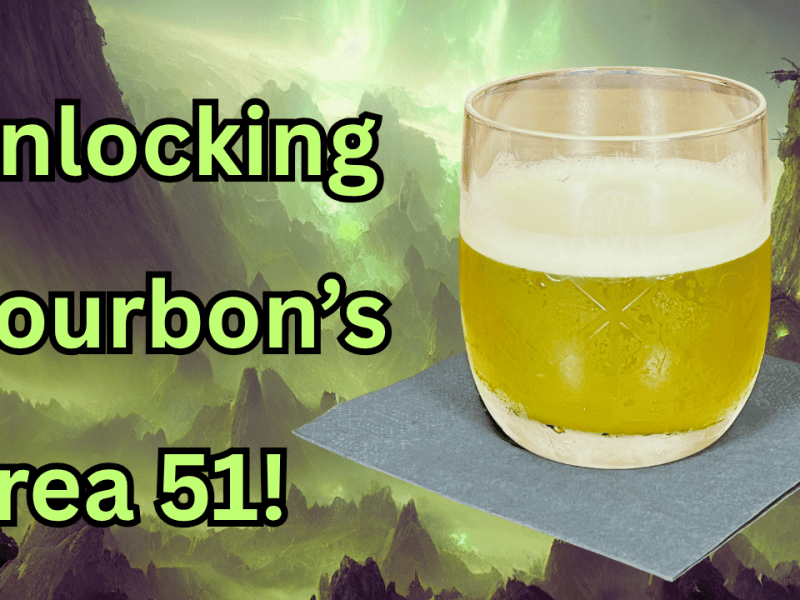 Midori & Bourbon: Area 51 Cocktail Guide! 
