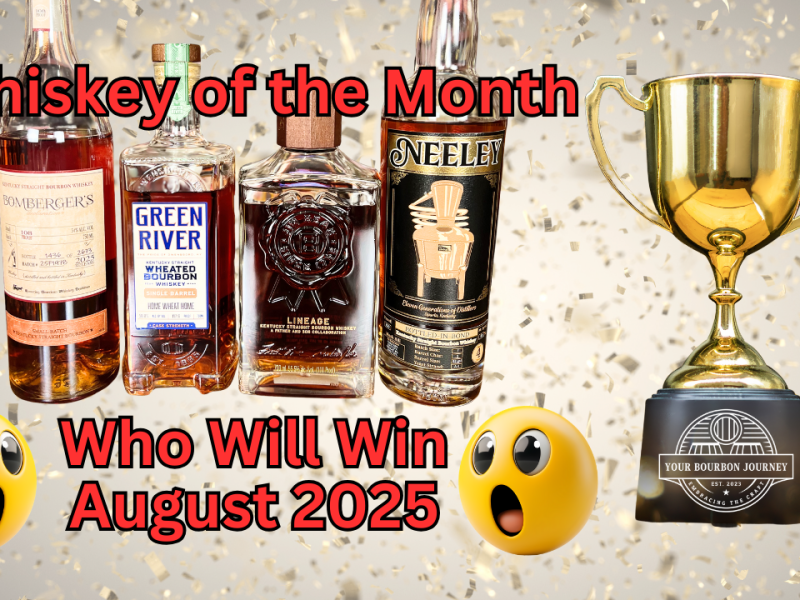 Blind Taste Test: August’s Whiskey of the Month!  