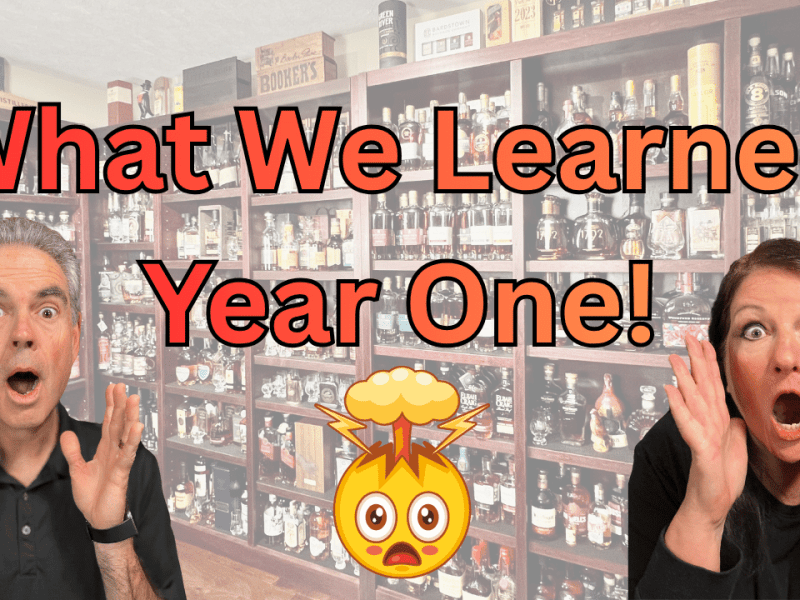 Our 1st Anniversary & a Pour of Russell’s Reserve 15! 