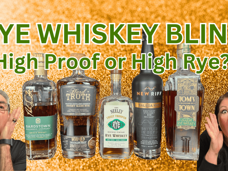 Best RYE Whiskey? Blind Taste Test 5&nbsp;Bottles!