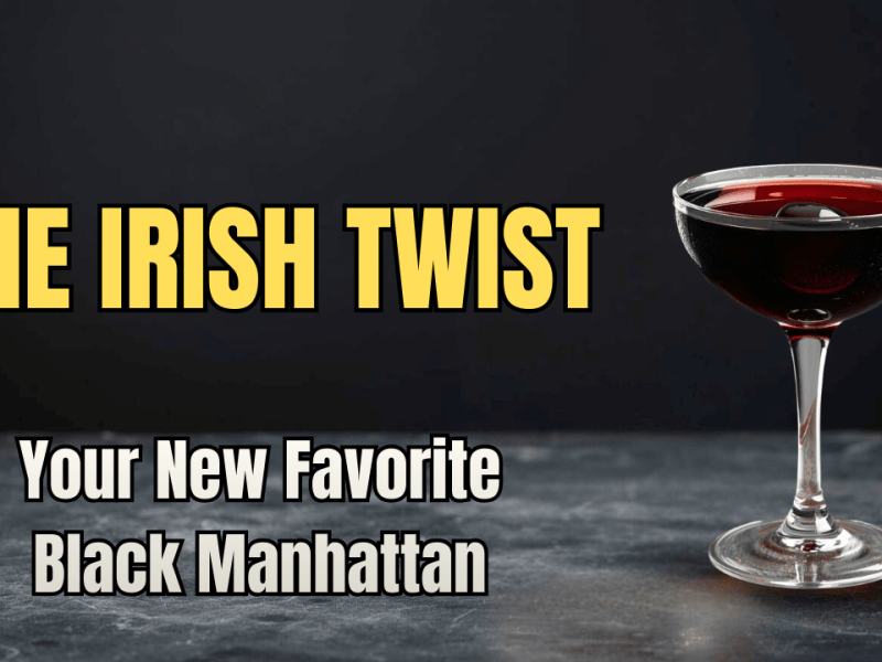The Darkest Irish Whiskey Cocktail You’ll Ever&nbsp;Taste