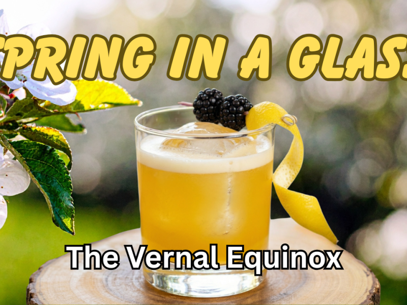 Spring in a Glass: The Vernal Equinox Bourbon&nbsp;Sour