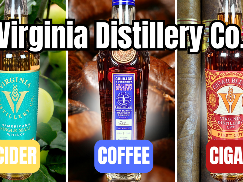 Virginia Distillery Co. Showdown: Cider vs. Coffee vs.&nbsp;Cigar!