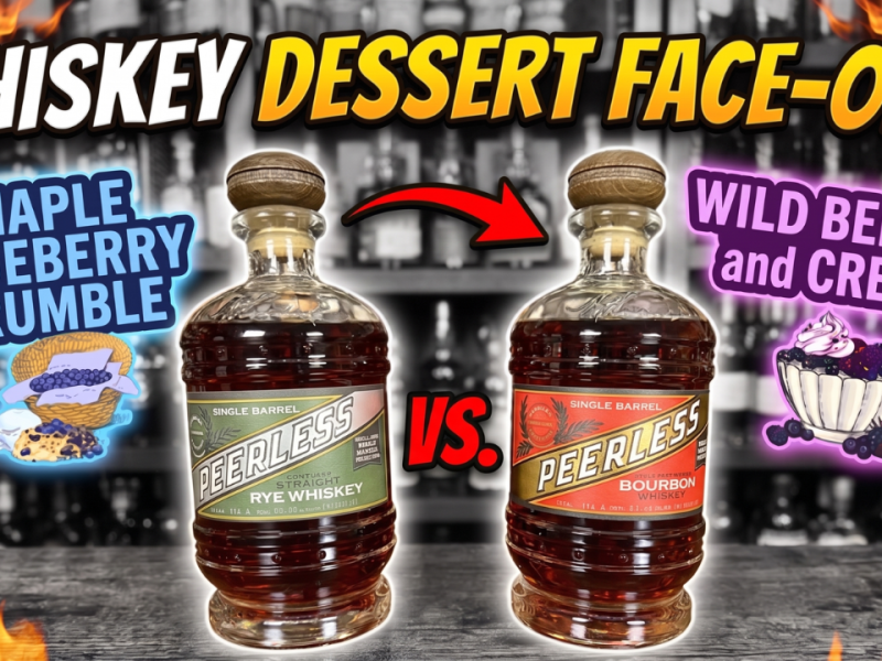 Peerless Single Barrel Rye vs Bourbon&nbsp;Tasting