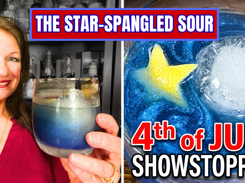 Upgrade Your 4th of July Drinks: Shimmering Barrel Proof Sour 