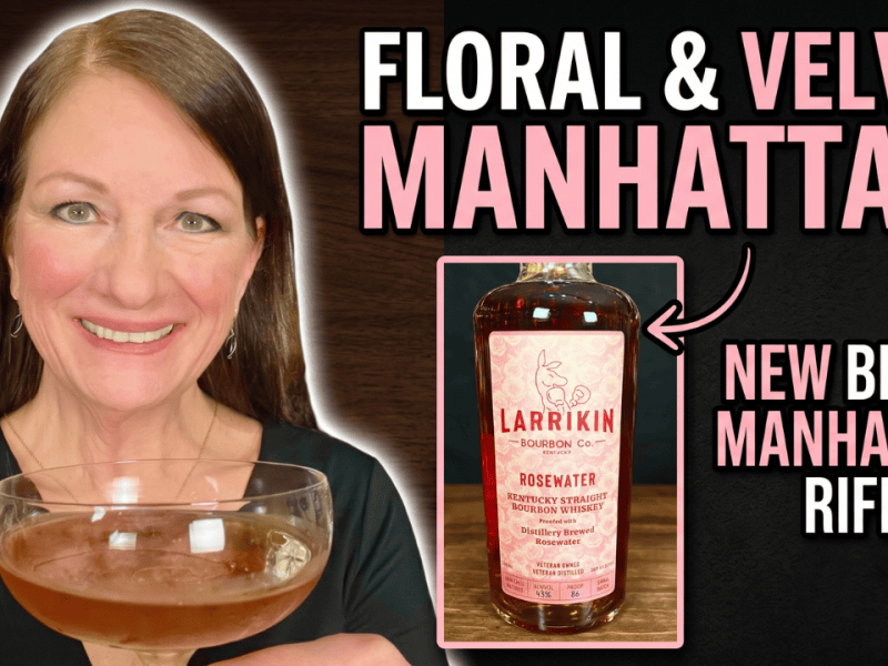 Is This the Perfect Black Manhattan? The Botanical Velvet 