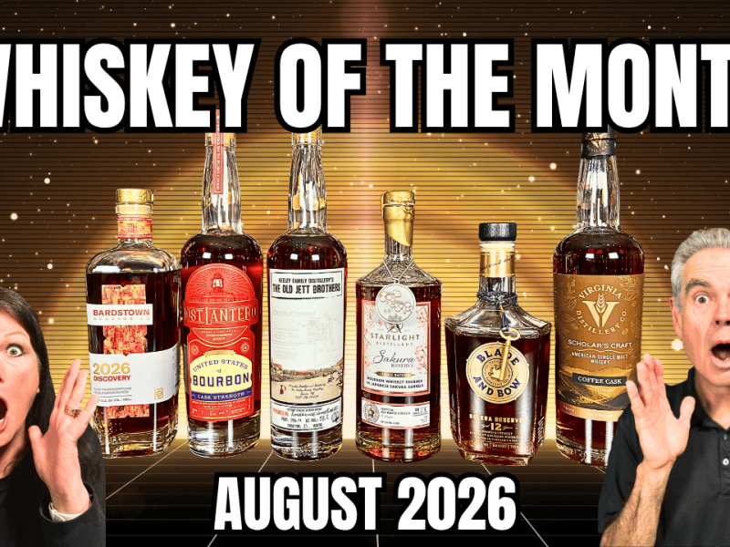 Blind Tasting Reveals: Who Will Be August’s Whiskey of the&nbsp;Month?